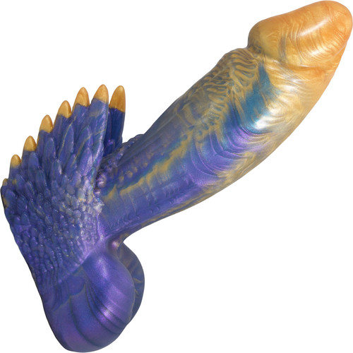 The Fascinus 8.25" Silicone Realistic Winged Fantasy Dildo By Uberrime - Namor