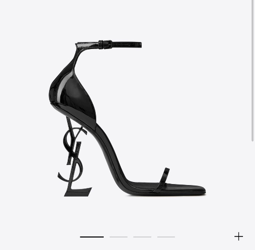 opyum sandals in patent leather 