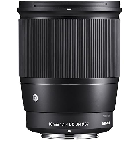 Sigma 16mm f/1.4 DC DN Contemporary Lens for Sony E (402965) Black - SONY E