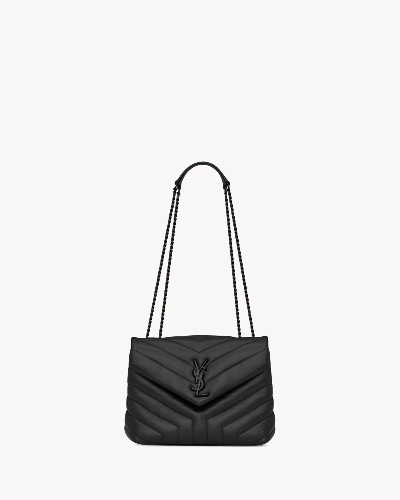Loulou pequeño de piel acolchada | Saint Laurent | YSL.com