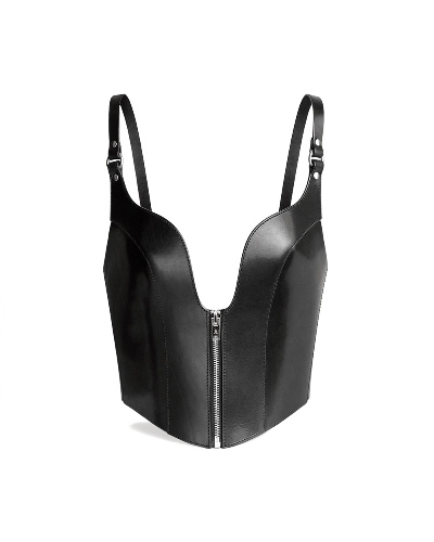 Corset "Aria" Black | Black / Gold / S
