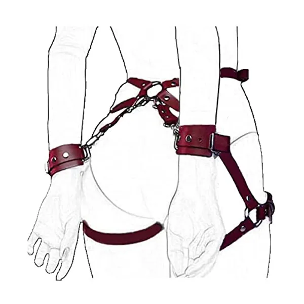 Women Punk Body Harness Belt Waist Lingerie Leg Garters Cage Thigh Party Wave Waist Club Carnival Accessory