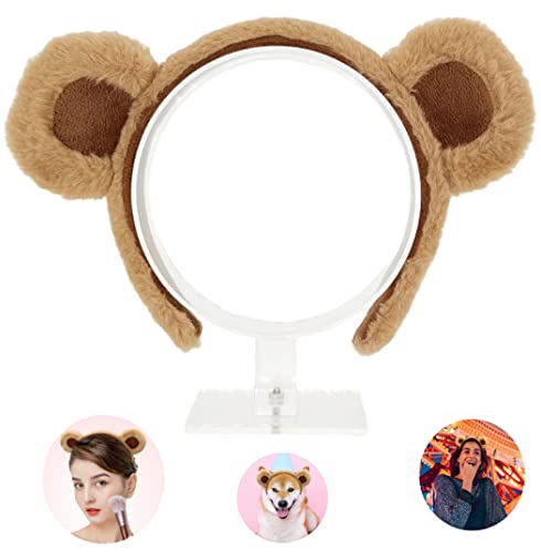 Brown Bear Ears Headband