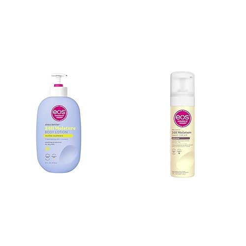 Shea Better 24H Moisture Body Lotion Vanilla Cashmere & Shea Better Shaving Cream for Women, Vanilla Bliss, Shave Cream, Skin Care and Lotion with Shea Butter and Aloe, 24HR Hydration, 207 ml - Lotion + Cream, 207 ml