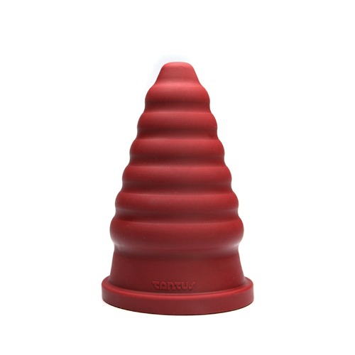 Tantus Cone Ripple | Red