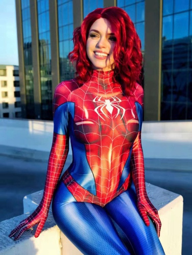 Cosplay sexy spiderman outfit 
