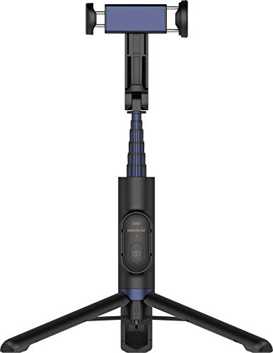 Samsung GP-TOU020SAABW' Selfie Stick and Tripod with 6 Extendable Height Levels, Bluetooth Remote Control and Aluminium Alloy, Black - Single