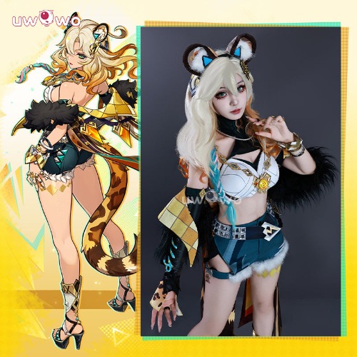Uwowo Collab Series: Genshin Impact Natlan Xiloneni Cosplay Costume - 【Pre-sale】XXXL
