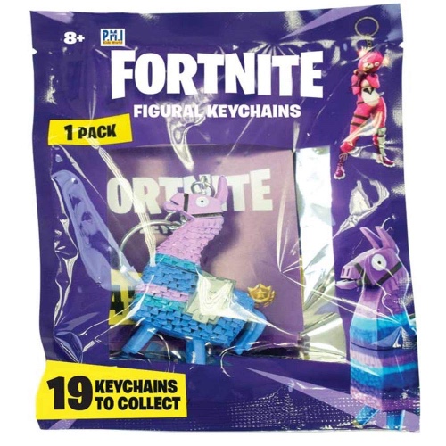 Fortnite FRT11001 Fortnite-3D Key-Chain (Character Sent at Random), Multi