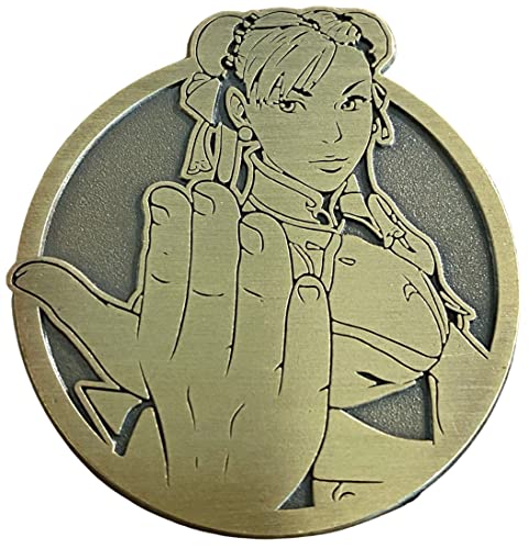 Zen Monkey Studios' Limited Edition Emblem - Chun-Li Pin