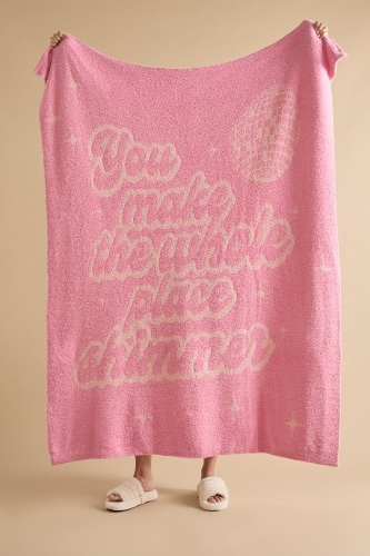 Make The Whole Place Shimmer Blanket
