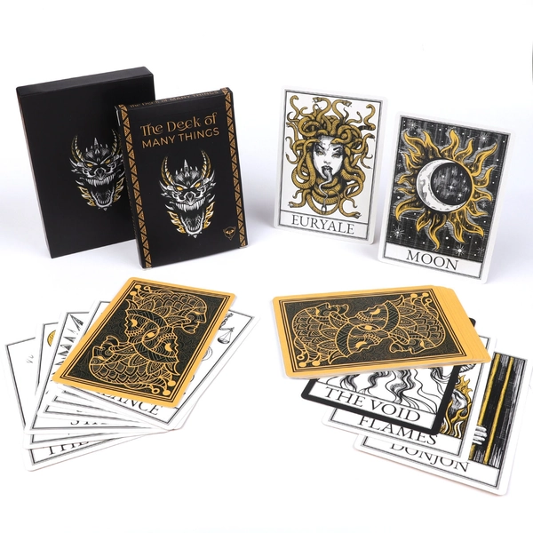 The Deck of Many Things | Compatible w/ Dungeons and Dragons Fifth Edition | Dungeon Master Accessories | D&D Gifts | Fifth Edition Gifts