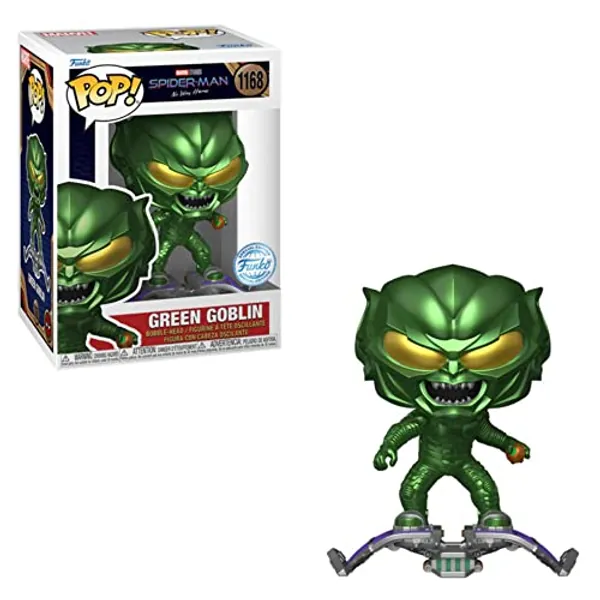 Pop! Marvel: Spider-Man: No Way Home - Green Goblin Special Edition Metallic Exclusive #1168 (Regular)