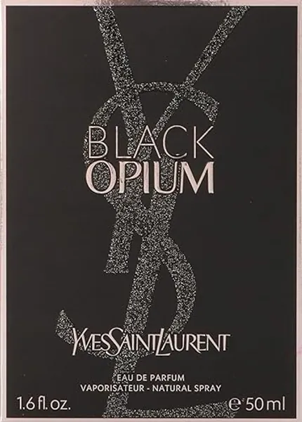 Yves Saint Laurent Eau De Parfum Spray for Women, Black Opium, 1.6 Ounce - Black Opium - 1.6 Fl Oz (Pack of 1)
