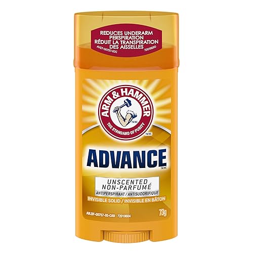 Arm & Hammer Ultramax Solid Invisible Unscented AntiPerspirant Deodorant, White. - Unscented