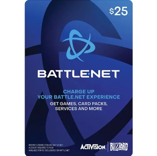 $25 Battlenet Gift Card