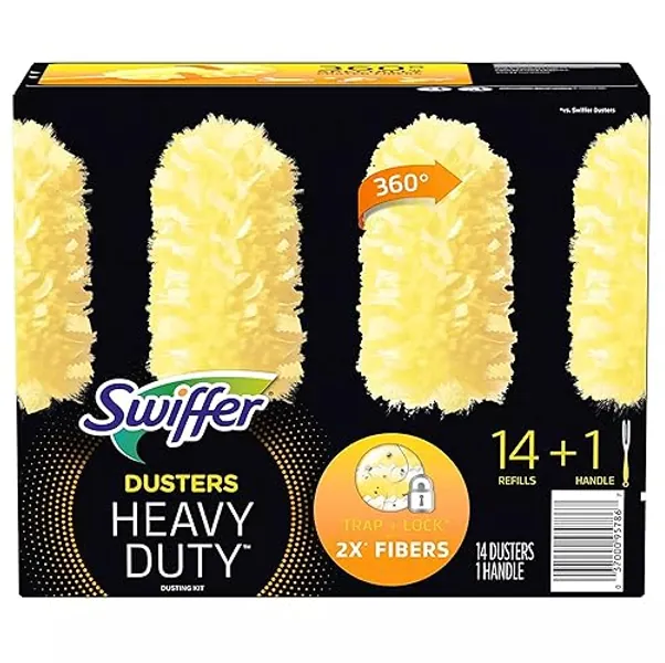 Swiffer Duster 360 Handle with Refills, 14 Count