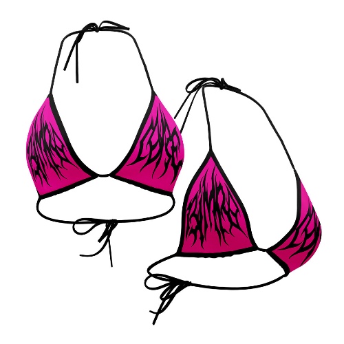 Scene Queen 'BIMBOCORE' Custom Bikini Top | Large