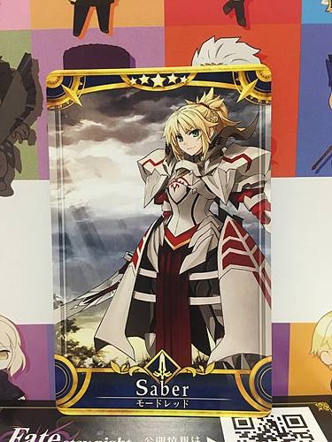 Mordred Stage 2 Saber Star 5 FGO Fate Grand Order Arcade Mint Card | Default Title