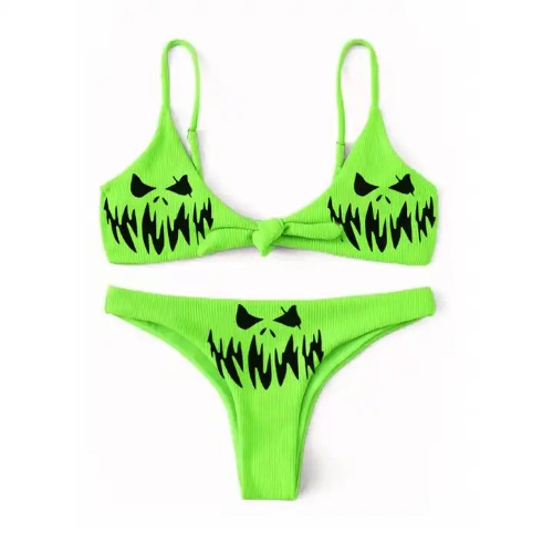 Gothic Punk Bikini in Sexy Style - Nightmare / S