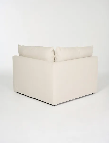 Marcello&Co Aspen Fabric Modular Corner, Natural