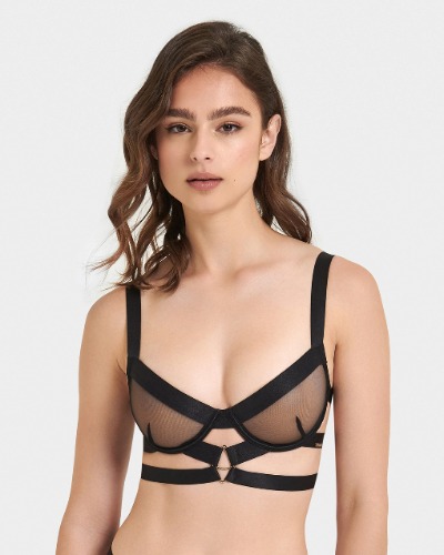 Miriam ECO Bra Black | Black / 36B
