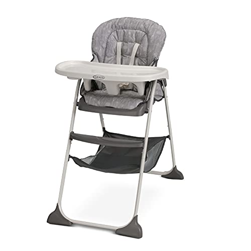 Graco Slim Snacker High Chair, Ultra Compact High Chair, Whisk - Whisk - Chair