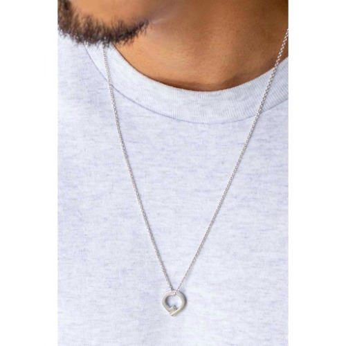 Omega Necklace - Storytelling Jewelry | Sterling Silver / 24"-26"