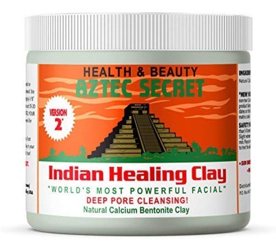 Aztec Secret– Indian Healing Clay 1 lb – Deep Pore Cleansing Facial & Body Mask – The Original 100% Natural Calcium Bentonite Clay – New Version 2 - 1 Pound (Pack of 1)