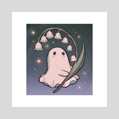 12 x 13 Ghost Of The Valley Print by Passionpeachy 