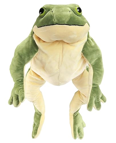 Ice King Bear Plush Giant Frog Stuffed Animal Soft Toy, 22 Inches Large, Green