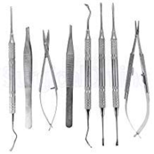8 Micro Surgery Instruments Set Dental Medic Medical Implant Dentistry Supply