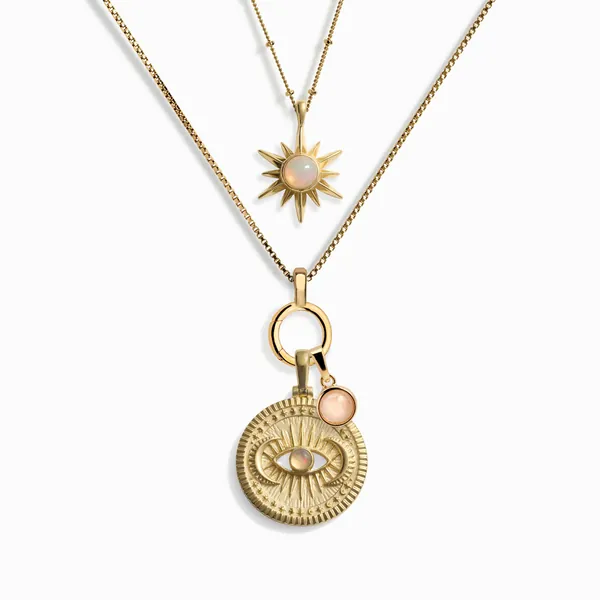 Eye On the Sky Necklace Set