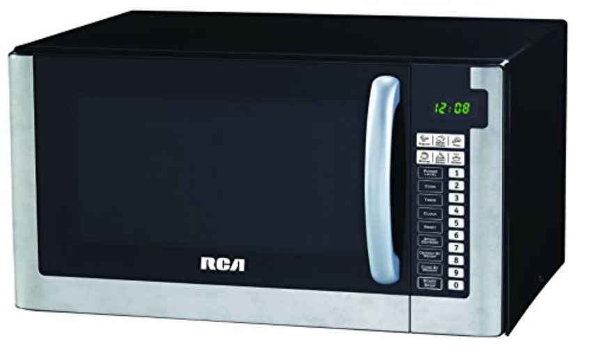 RCA RMW1203 1.2 Cubic Foot Microwave, Stainless Steel - Stainless Steel - 1.2 - Microwave