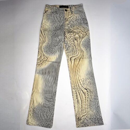 vintage y2k abstract Just Cavalli (Roberto Cavalli) jeans 2000s  | eBay