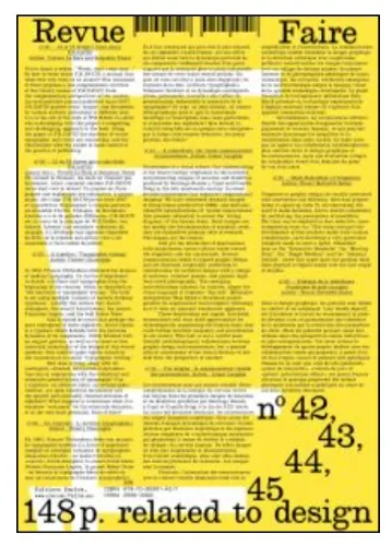 Magazine Faire – Les presses du réel (design book)