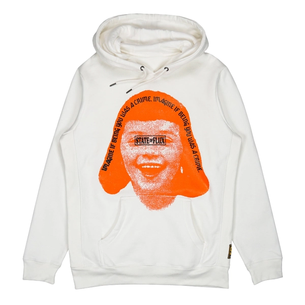 Stamped Hoodie in natural - XL / Natural