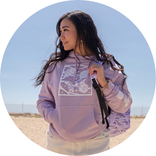 Moon Jelly Dreams Hooded Pullover - 3XL