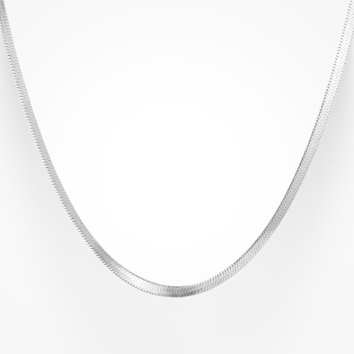 Shining Snake Necklace | No thanks / Silver