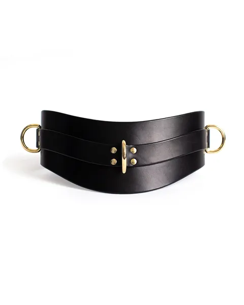 Belt "URANIA" Black | Gold / S