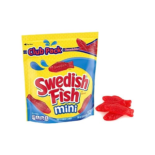 Swedish Fish Soft & Chewy Candy (Original, 3.5-Pound Bulk Bag)