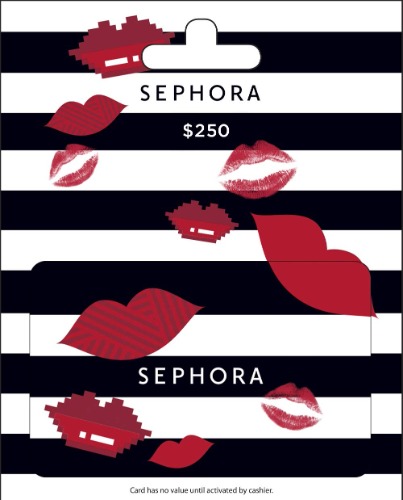 Sephora Gift Card - 250 Classic Black