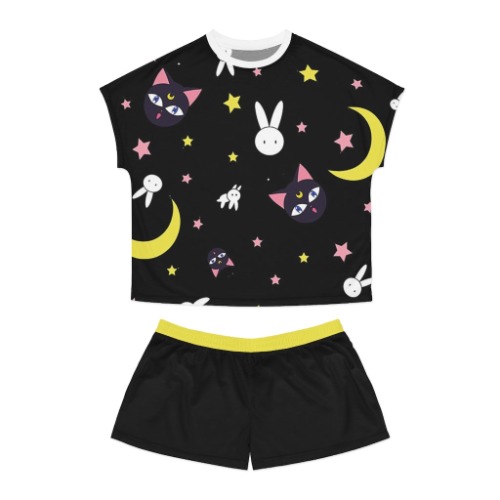 Pretty Guardian PJ Set - S / White