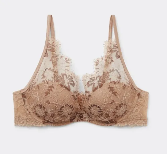 Brown Lingerie Top 1/2