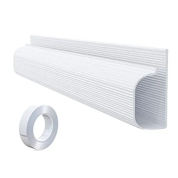 
                            Yecaye 94in Cable Management Under Desk - 6X 15.7in Desk Cord Cable Organizer - J Channel Cable Raceway - Computer Wire Management - No Screw No Drill Desk Cable Tray for Office Home - White
                        