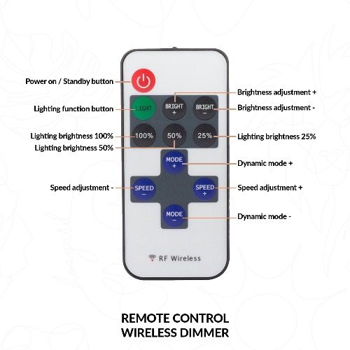 Peachy - With Remote Control