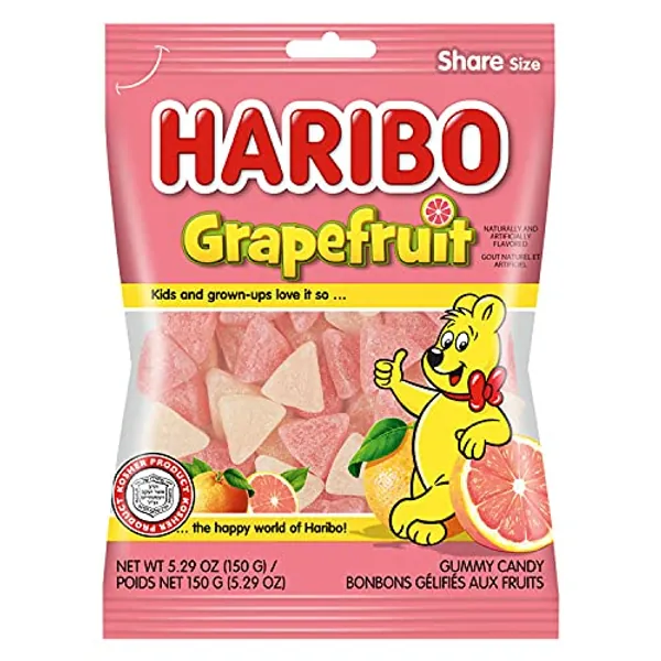 Kosher Haribo Grapefruit - Pack of 6