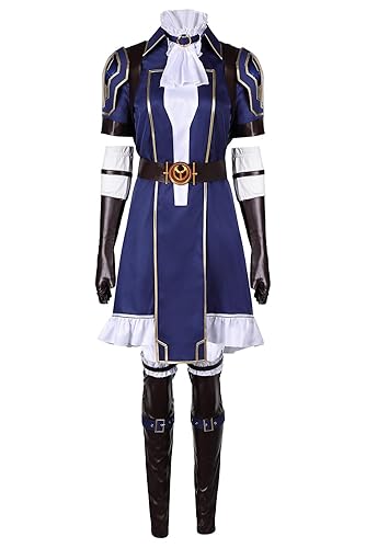 Taeyue Caitlyn Cosplay Caitlyn Kiramman Cosplay Costume Halloween Outfit for Womens Adults - Large