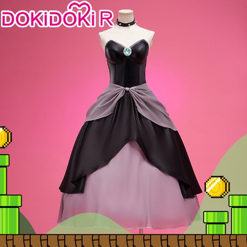 DokiDoki-R Game Mario Cosplay Kuppa Hime/ Bowsette Costume | M