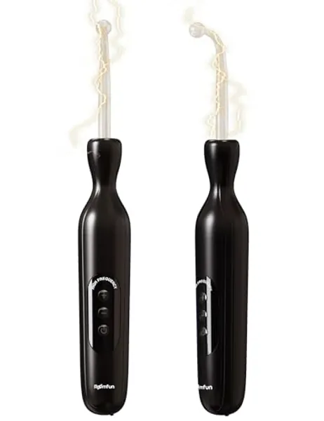 Electric Shock BDSM Toys - Electric Stimulation Wand for Enhanced Sensation and Flirting, 5 Level Pulse Electric Shock, Sex Game Punishment and Torture Tools, Nipples Stimulator Estim Sex Toy Couples